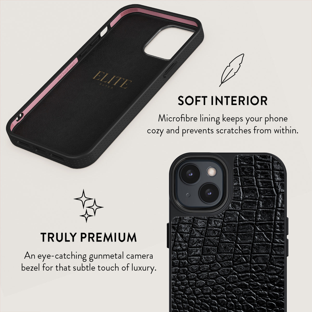 Reaper's Touch - Snakeskin iPhone 15 Case