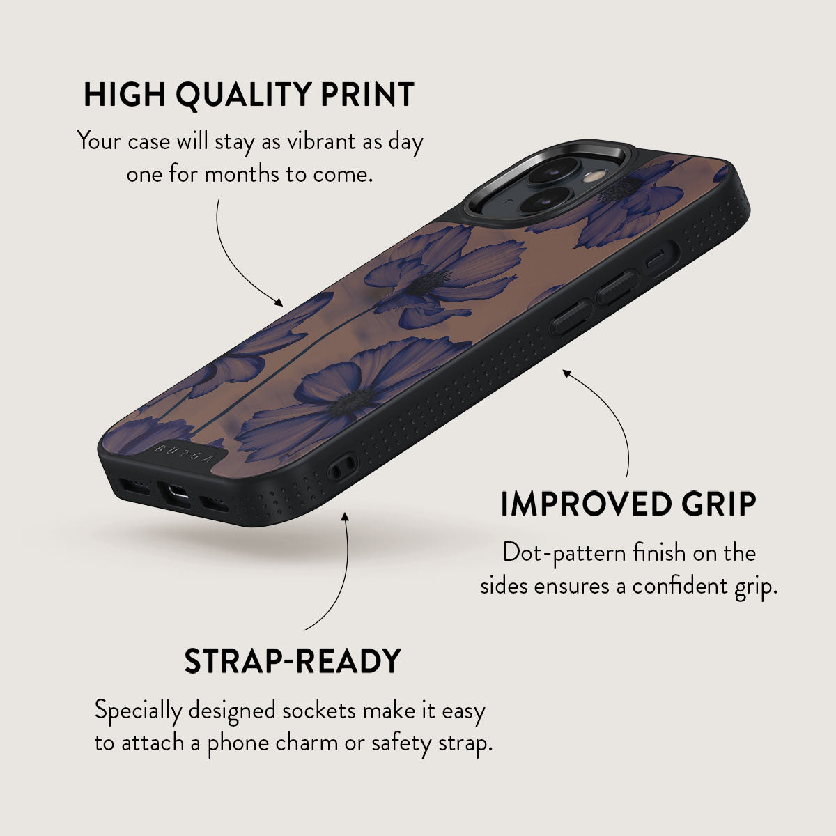 Velvet Night - iPhone 15 Case