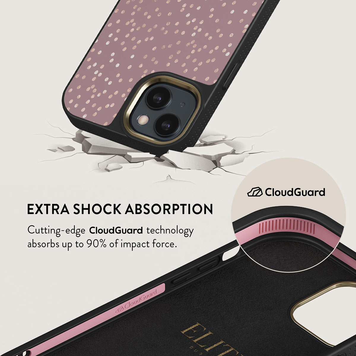 Hot Cocoa - Spotted iPhone 15 Case