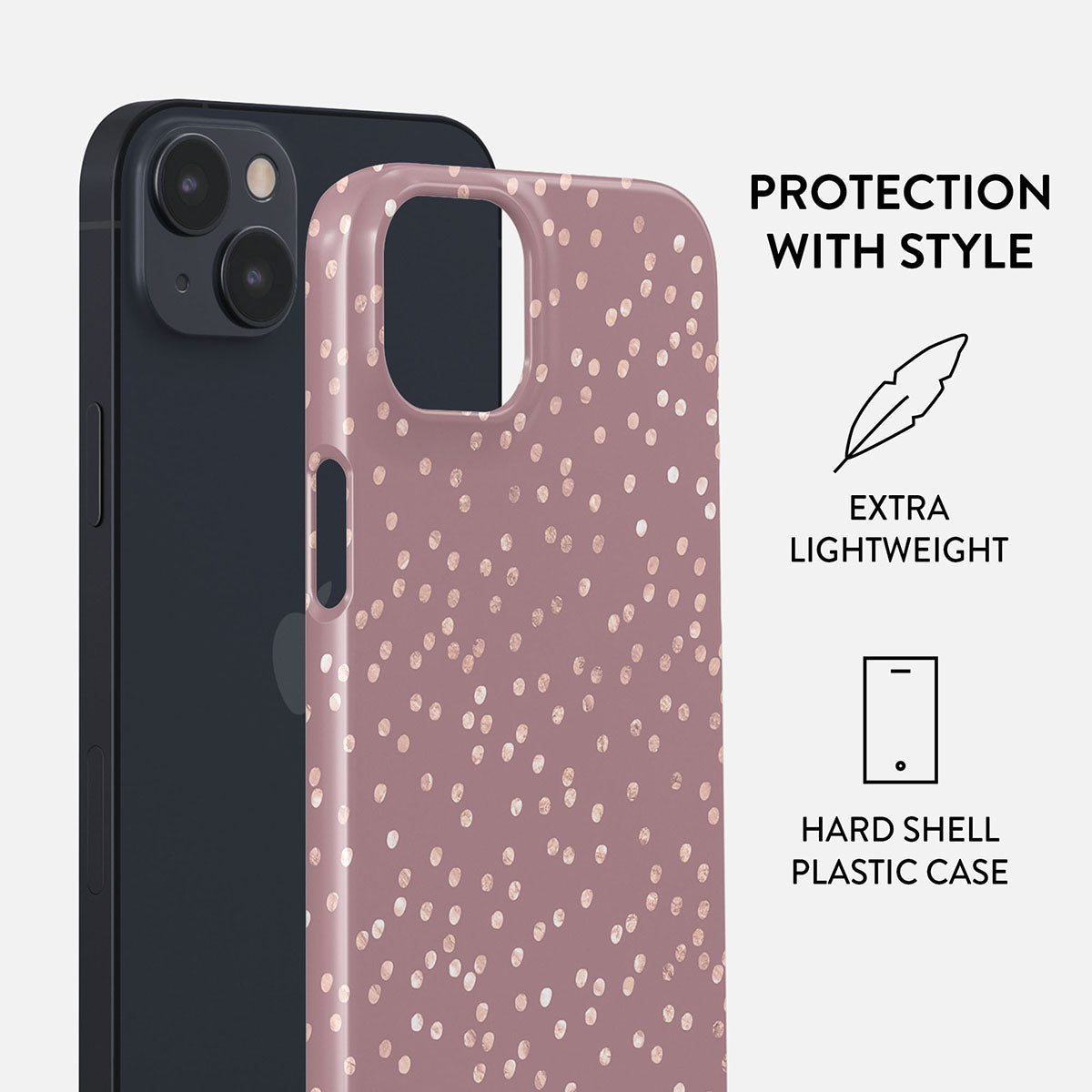 Hot Cocoa - Spotted iPhone 15 Case