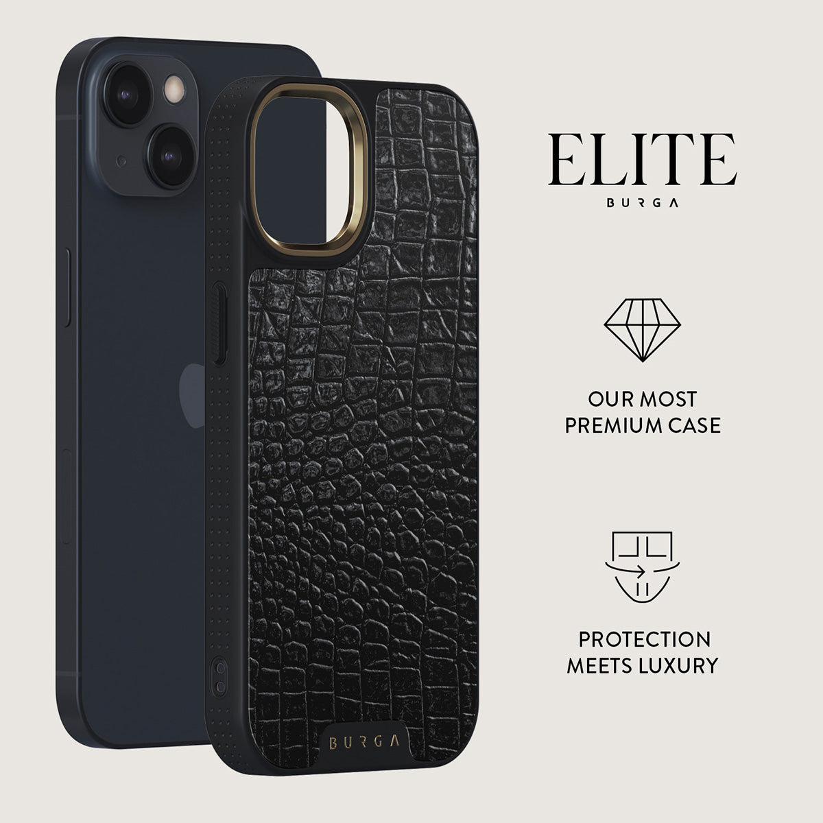 Reaper's Touch - Snakeskin iPhone 15 Case