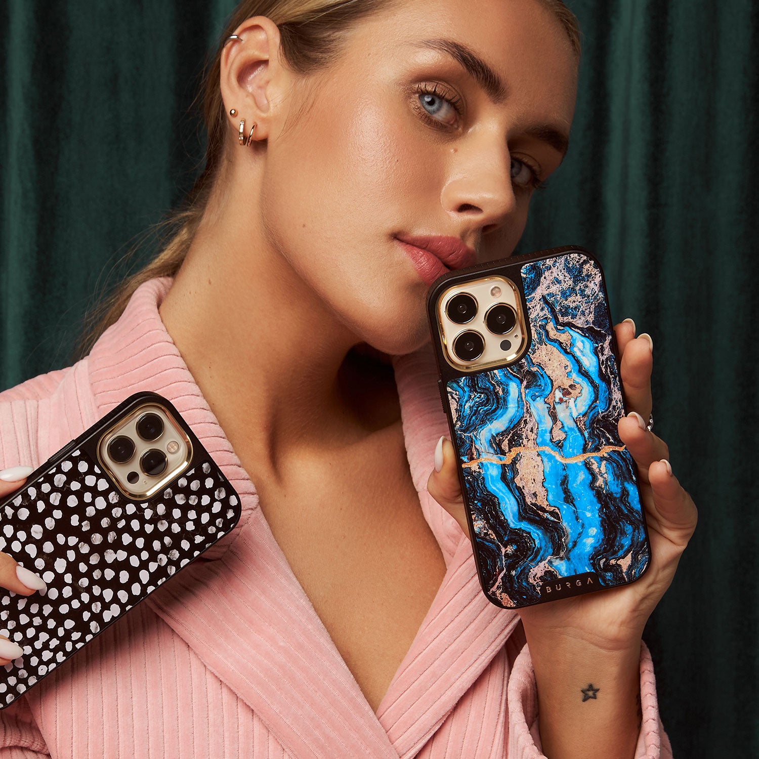 Mystic River - Blue Marble iPhone 15 Case