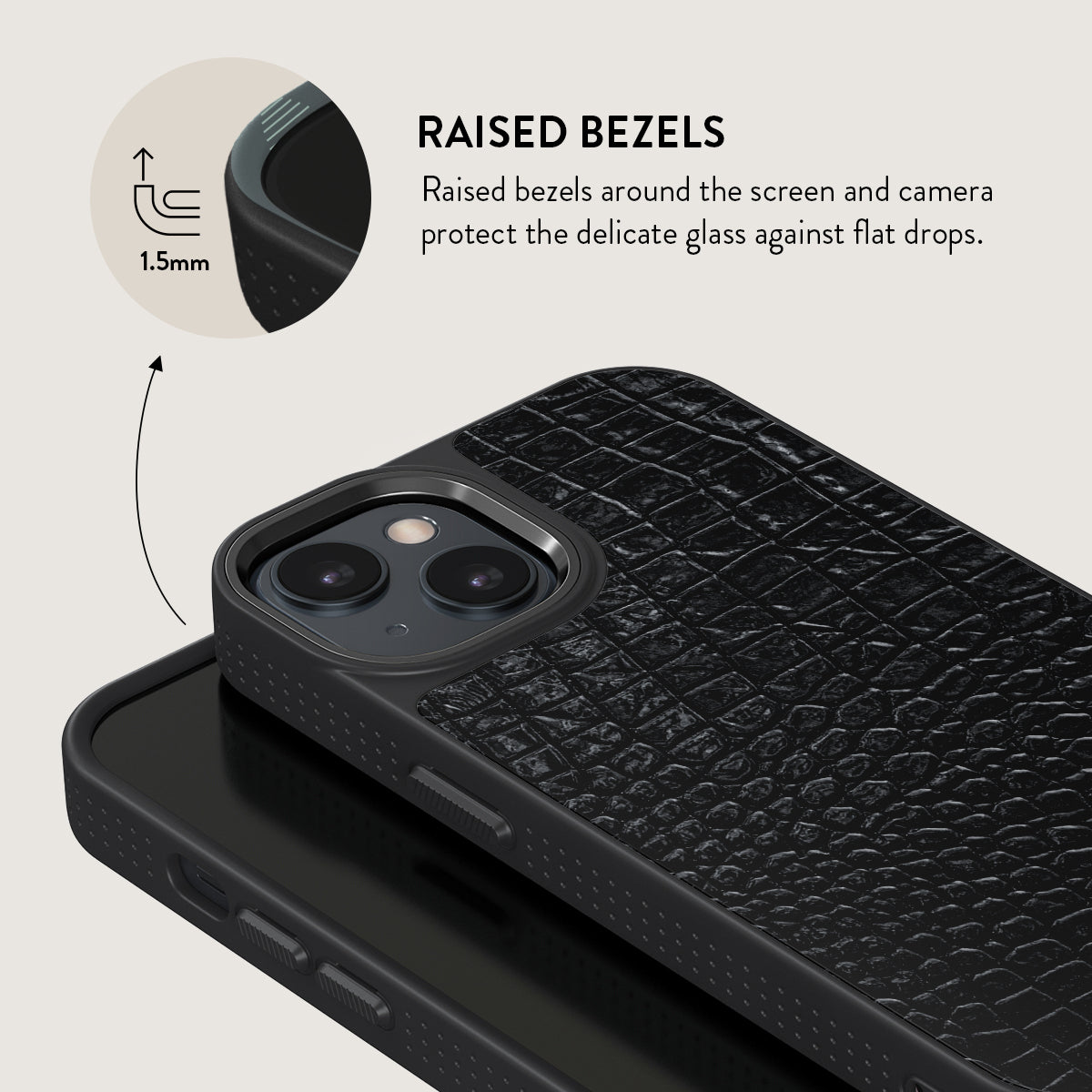 Reaper's Touch - Snakeskin iPhone 15 Case