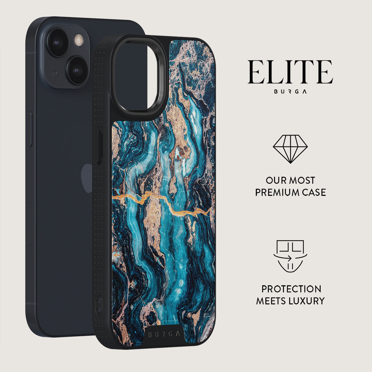 Mystic River - Blue Marble iPhone 15 Case
