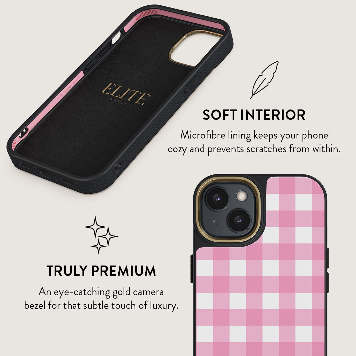 Think Pink - iPhone 15 Case