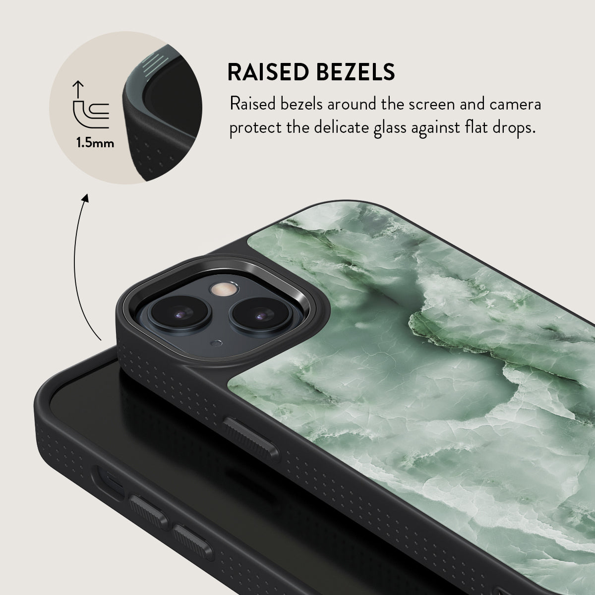 Pistachio Cheesecake - Green iPhone 15 Case