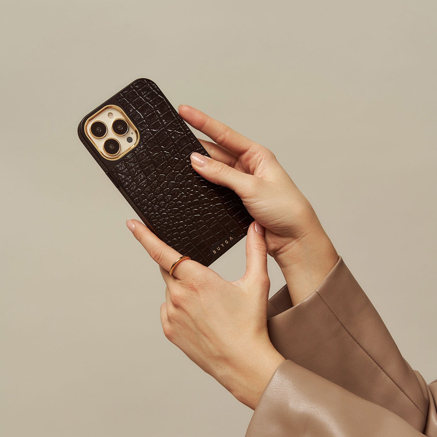 Reaper's Touch - Snakeskin iPhone 15 Case