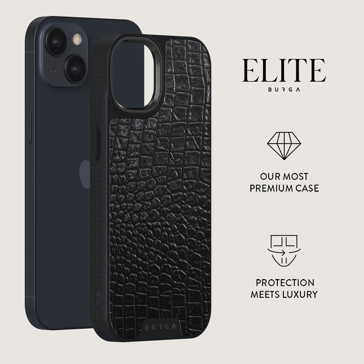 Reaper's Touch - Snakeskin iPhone 15 Case