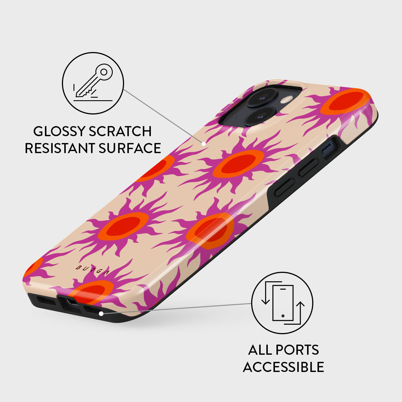 Sunset Glow - iPhone 15 Case