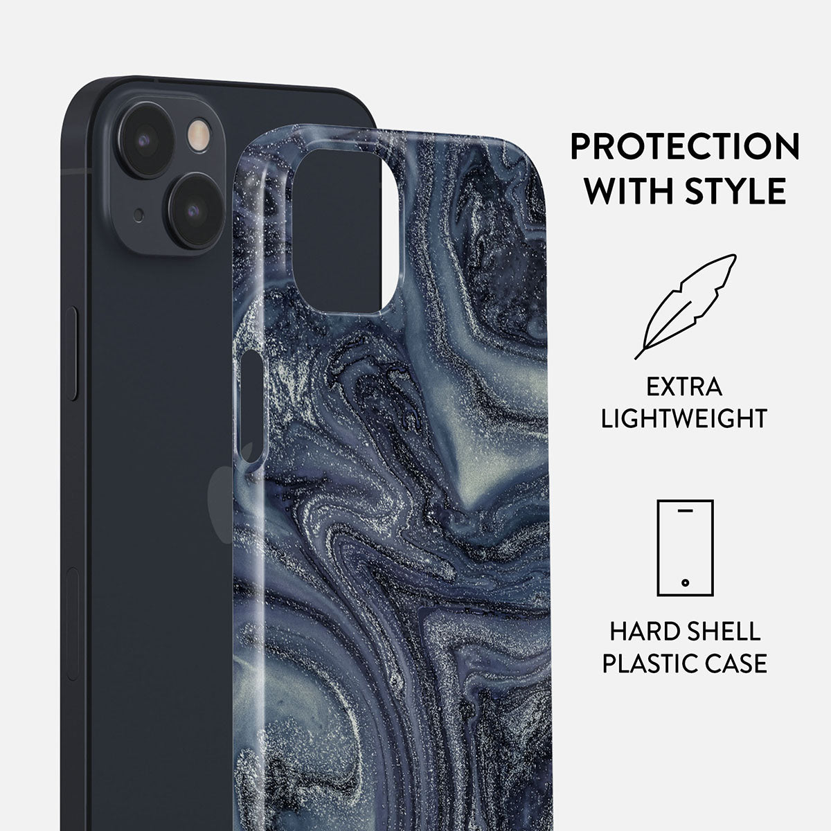 Navy Trench - Blue iPhone 15 Case