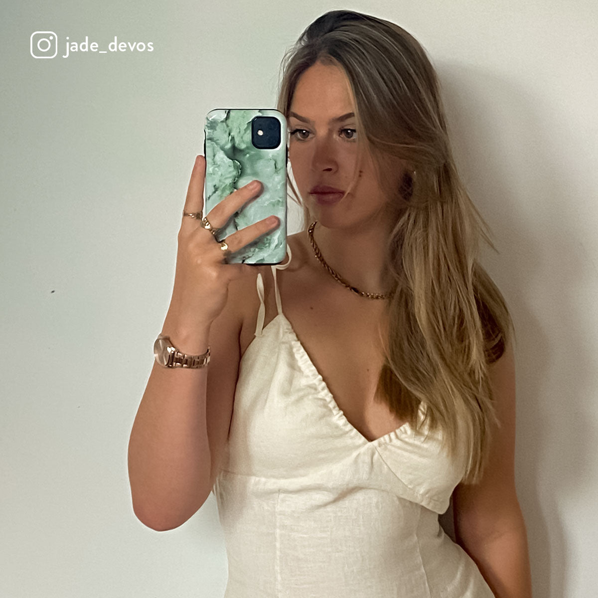 Pistachio Cheesecake - Green iPhone 15 Case