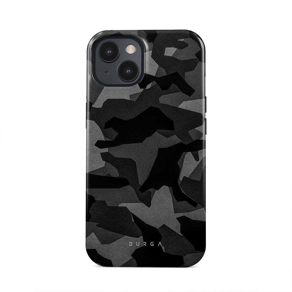 Night Black Camouflage - iPhone 15 Case